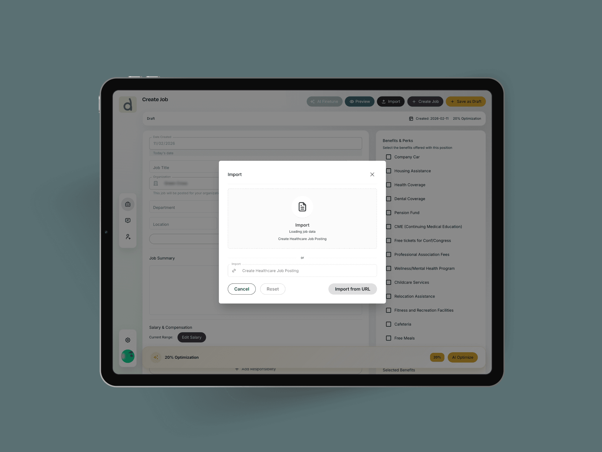 1-Click Job Import