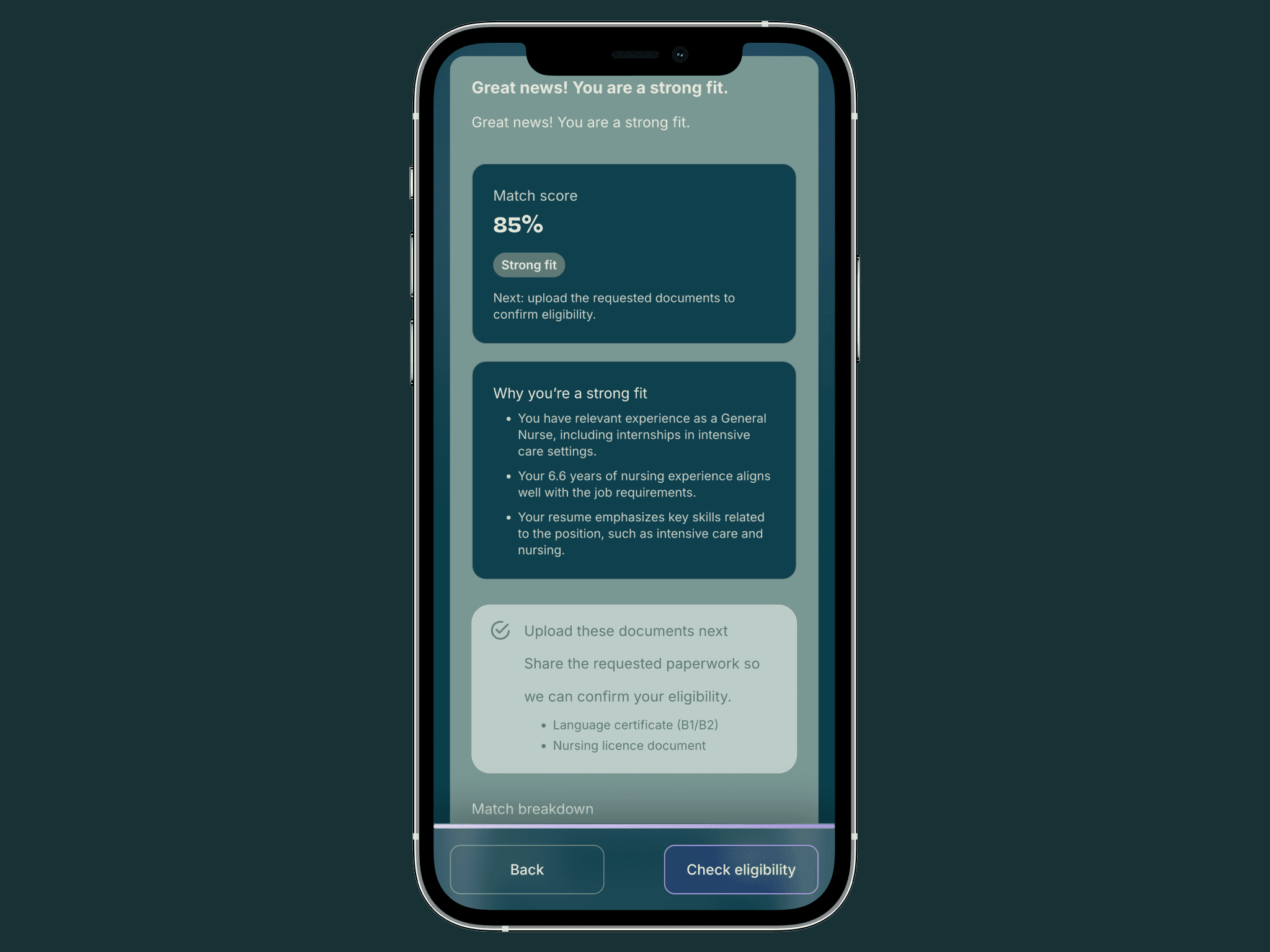 Eligibility Control